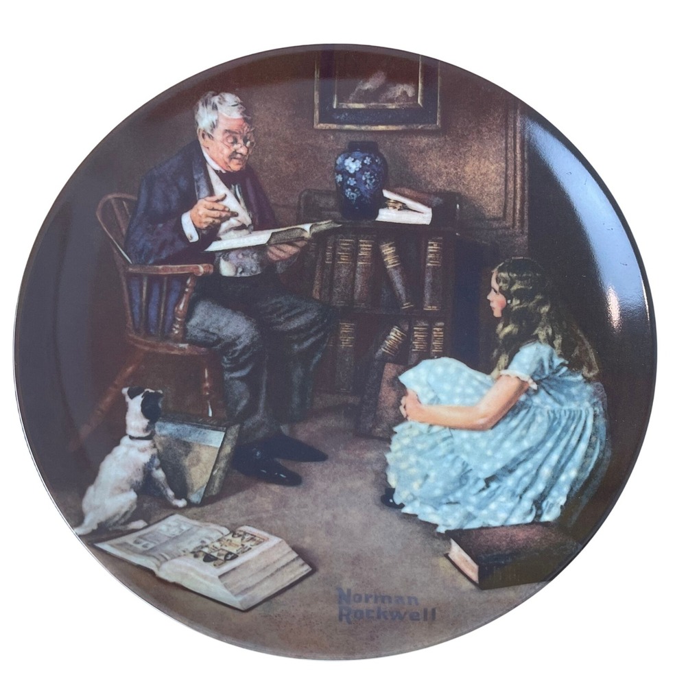 00434 - Normal Rockwell "The Storyteller" Ltd‎ Ed No 10829AB Bradex 84-r70-3.8